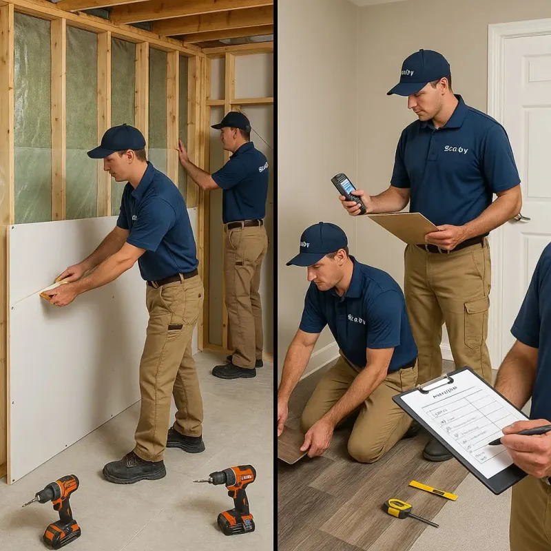 Repairs and Reconstruction process in McCall, ID